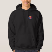 Zonsondergang Surf gloed Hoodie (Voorkant)