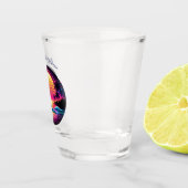 Zonsondergang Surf gloed Shot Glas (Rechts)