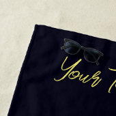 Zonsondergang Surf gloed Strandlaken (In situ)