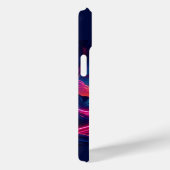 Zonsondergang Surfboard-Neon Lights- Case-Mate iPhone Case (Achterkant / Rechts)
