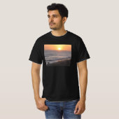Zonsondergang Surfers T-shirt (Voorkant volledig)