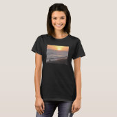 Zonsondergang Surfers T-shirt (Voorkant volledig)