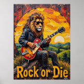 Zonsondergang Symfonie: Valley Roar Poster (Voorkant)