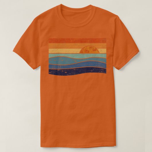  zonsondergang t-shirt (Design voorkant)