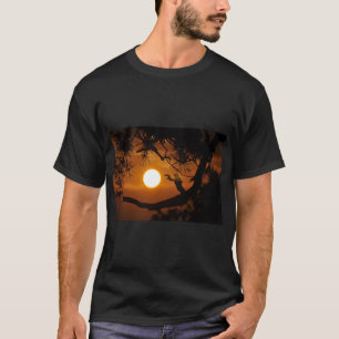 Zonsondergang Takken Natuur T-shirt