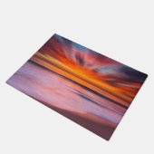 Zonsondergang Tamarack Beach | Carlsbad, CA Deurmat (Schuin)