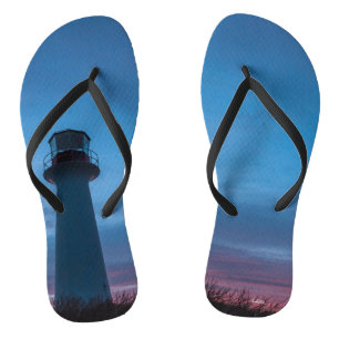 zonsondergang teenslippers