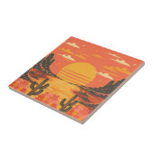 Zonsondergang Tegeltje (Zijkant)