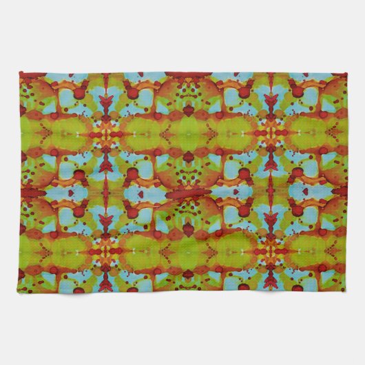 zonsondergang theedoek (Horizontaal)