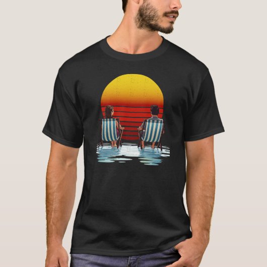 Zonsondergang Therapie T-shirt (Voorkant)