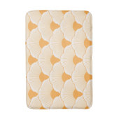 Zonsondergang, tonaal sinaasappel, betontextuur badmat (Voorkant Verticaal)