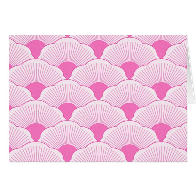 Zonsondergang, tonale roze, betonnen textuur (Voorkant Horizontaal)