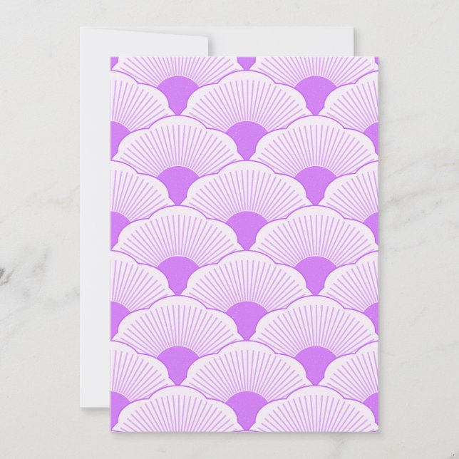 Zonsondergang, tonale violette, concrete textuur (Voorkant)