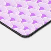 Zonsondergang, tonale violette, concrete textuur bureaumat (Hoek)