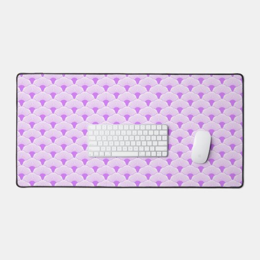 Zonsondergang, tonale violette, concrete textuur bureaumat (Keyboard & Muis)