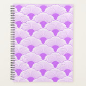 Zonsondergang, tonale violette, concrete textuur planner (Voorkant)