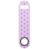 Zonsondergang, tonale violette, concrete textuur speed flessenopener (Voorkant)