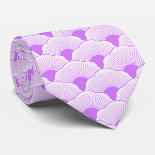 Zonsondergang, tonale violette, concrete textuur stropdas