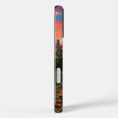 zonsondergang-treinspoor Case-Mate iPhone case (Achterkant / Rechts)