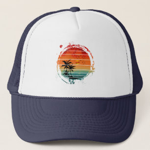 zonsondergang trucker pet