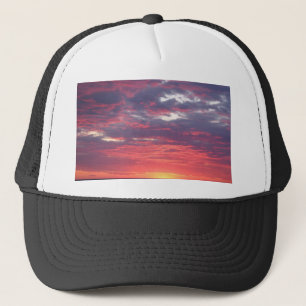 zonsondergang trucker pet
