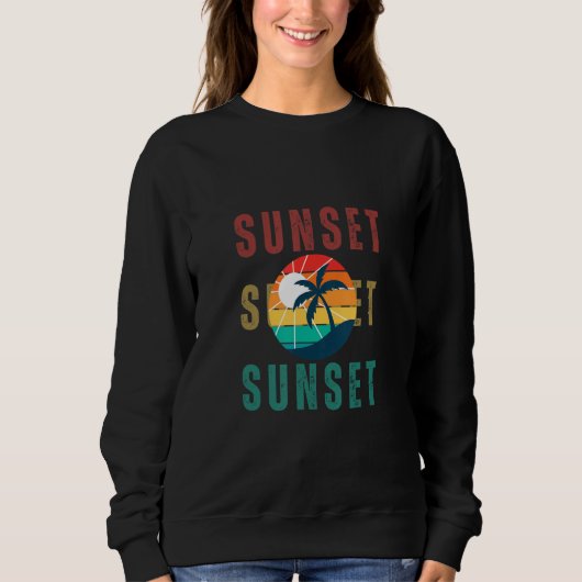 Zonsondergang Trui (Voorkant)