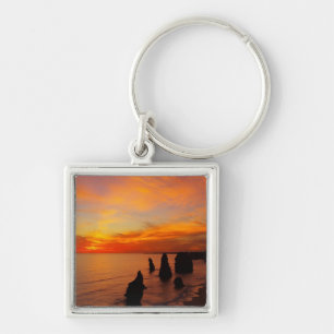 Zonsondergang, Twelve Apostles, Port Campbell Nati Sleutelhanger