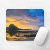 Zonsondergang Van De Baai Van El Nido Muismat (Met muis)