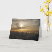 Zonsondergang van de Hemelen van Maui Kaart (Gele Bloem)