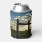 Zonsondergang van het land blikjeskoeler (Blikje Voorkant)