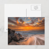 Zonsondergang vanaf Tamarach Beach Briefkaart (Voorkant / Achterkant)