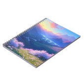 Zonsondergang Verlichting in de Charming Valley Notitieboek (Linkerzijde)