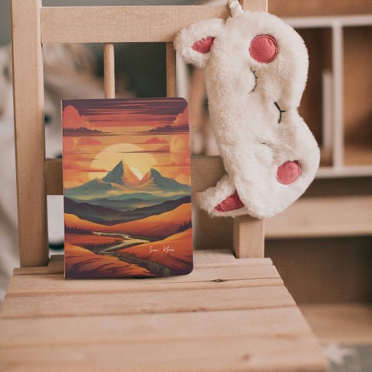  Zonsondergang vertoning Minimale Naam Planner