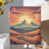  Zonsondergang vertoning Minimale Naam Planner