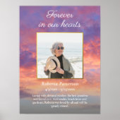 Zonsondergang Viering van het Leven Foto Download  Poster (Voorkant)