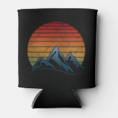 ZONSONDERGANG VINTAGE BERG BLIKJESKOELER (Voorkant)