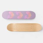 zonsondergang vis persoonlijk skateboard (Horizontaal)