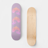 zonsondergang vis persoonlijk skateboard (Voorkant)