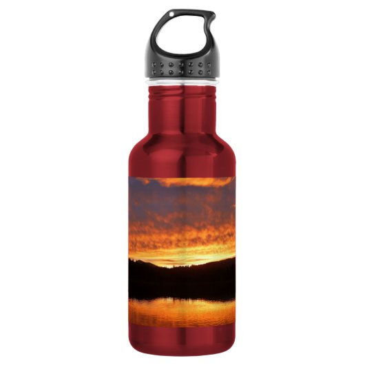 Zonsondergang Waterfles (Voorkant)