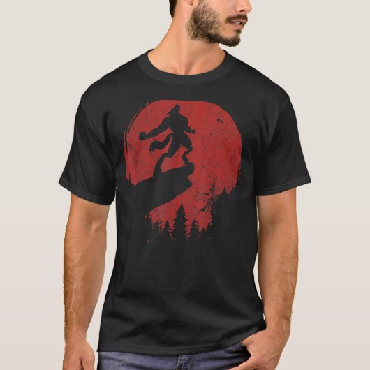 Zonsondergang Weerwolven Fans T-shirt (Voorkant)