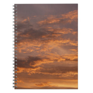 Zonsondergang Wolken I Kleurrijke Lucht Fotografie Notitieboek