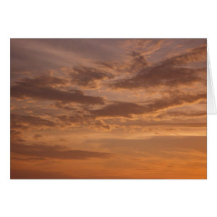 Zonsondergang Wolken II Pastel Abstracte Natuur