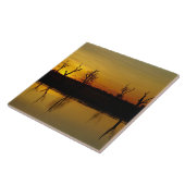 Zonsondergang, Yellow Water Billabong Tegeltje (Zijkant)