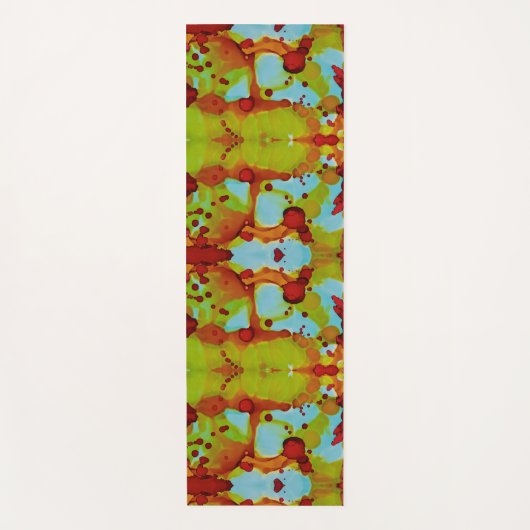 zonsondergang yogamat (Voorkant)