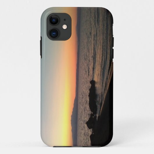 Zonsondergang Zee iPhone SE + iPhone 5/5S, Naakt Case-Mate iPhone Case (Achterkant)