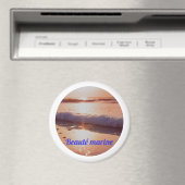 Zonsondergang zeebelevenheid magneet (Insitu (Vaatwasser))