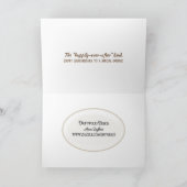 Zonsondergang zeester huwelijksjubileum voor koppe kaart (Binnen)