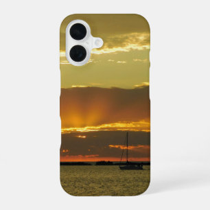 Zonsondergang Zeil iPhone Hoesje iPhone 16 Hoesje