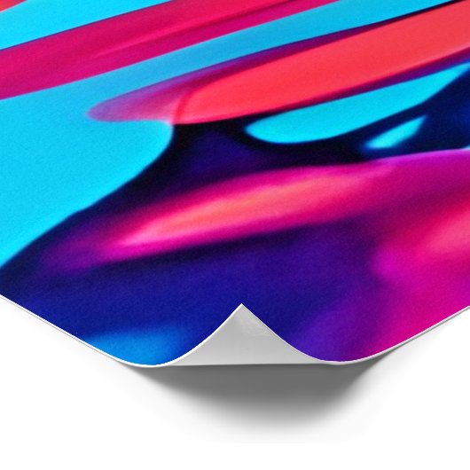 Zonsondergang Zeilboot Dreamscape Poster (Hoek)