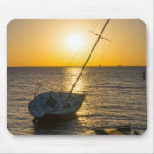 Zonsondergang Zeilboot Scheepswrak Golf Breeze Mui Muismat (Voorkant)